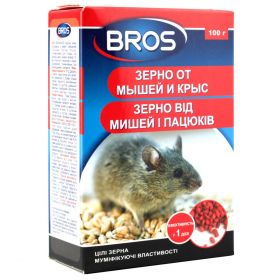 Зерно від мишей і щурів BROS