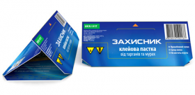 Клейова пастка від тарганів і мурашок "Захисник"