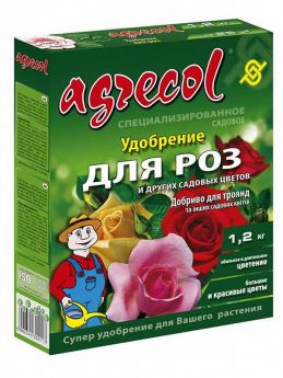 Добриво Agrecol для троянд NPK 16/14/16 1.2 кг.